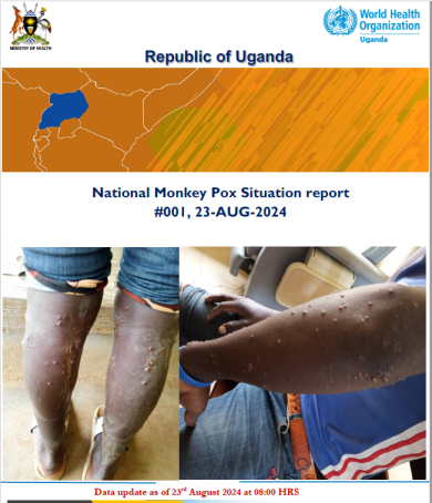 Uganda National MPox Situation report #001, 23-AUG-2024